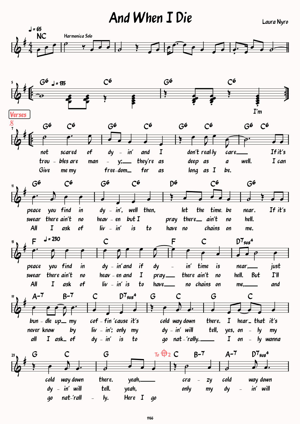 Sheet Music